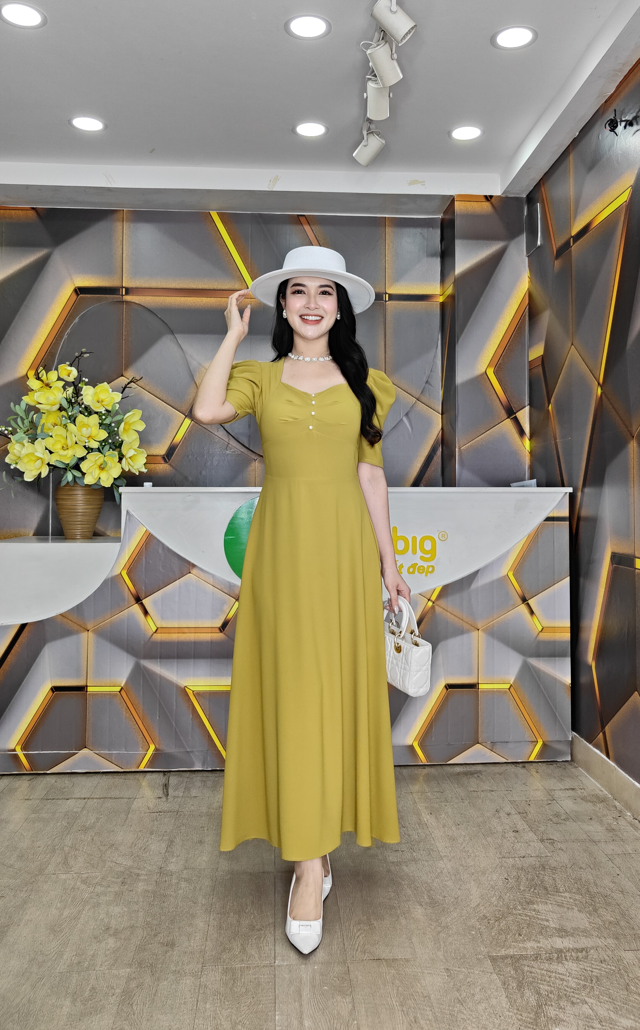 Đầm xoè - Y1186 -Thương hiệu Zonbig_thumbnail_9