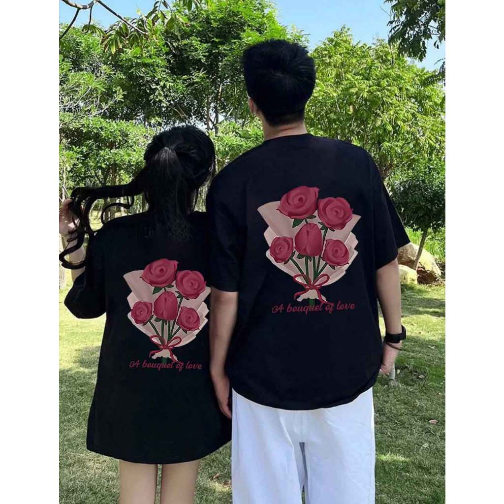 Áo thun couple cặp đôi đẹp local brand form rộng ATD762 Miucho cotton cổ tròn in mix_thumbnail_9