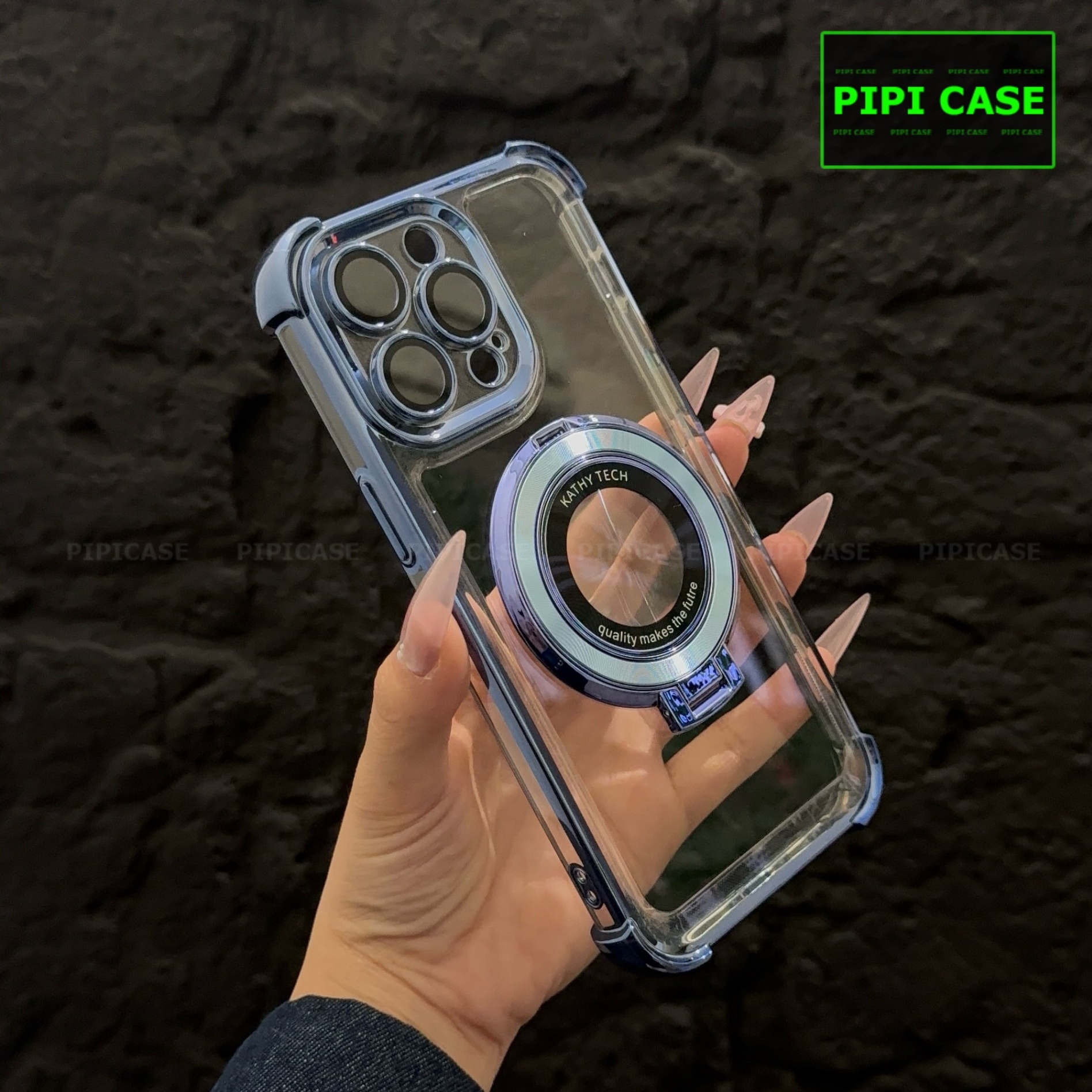 Ốp Lưng iPhone 14 Pro - Ven - Xanh Nhạt_thumbnail_2