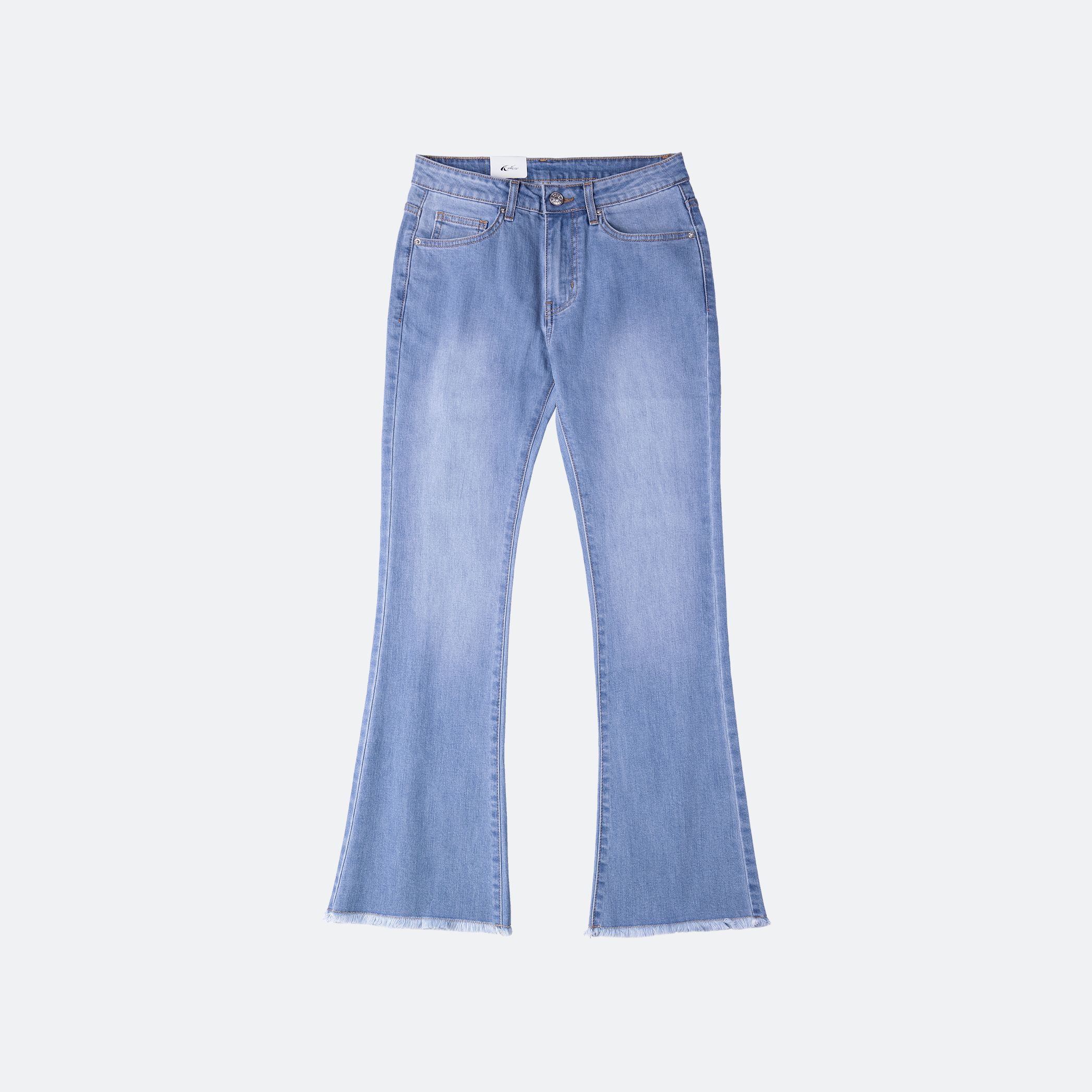 J12 Quần Jeans Nữ Ống Bass J12