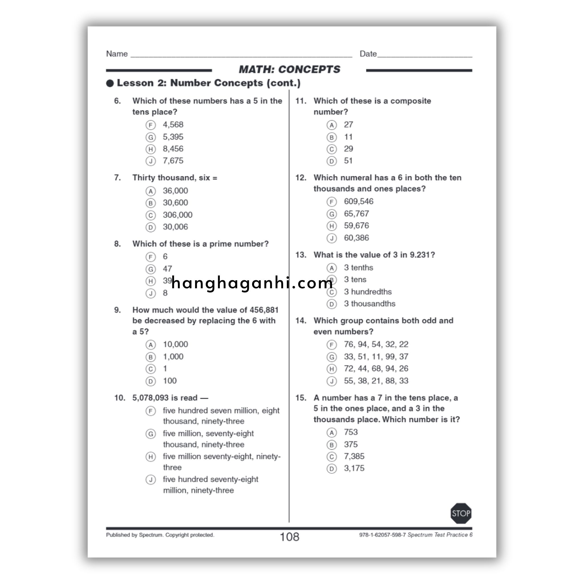 Sách Spectrum Test Practice Workbook Grade 6_thumbnail_16