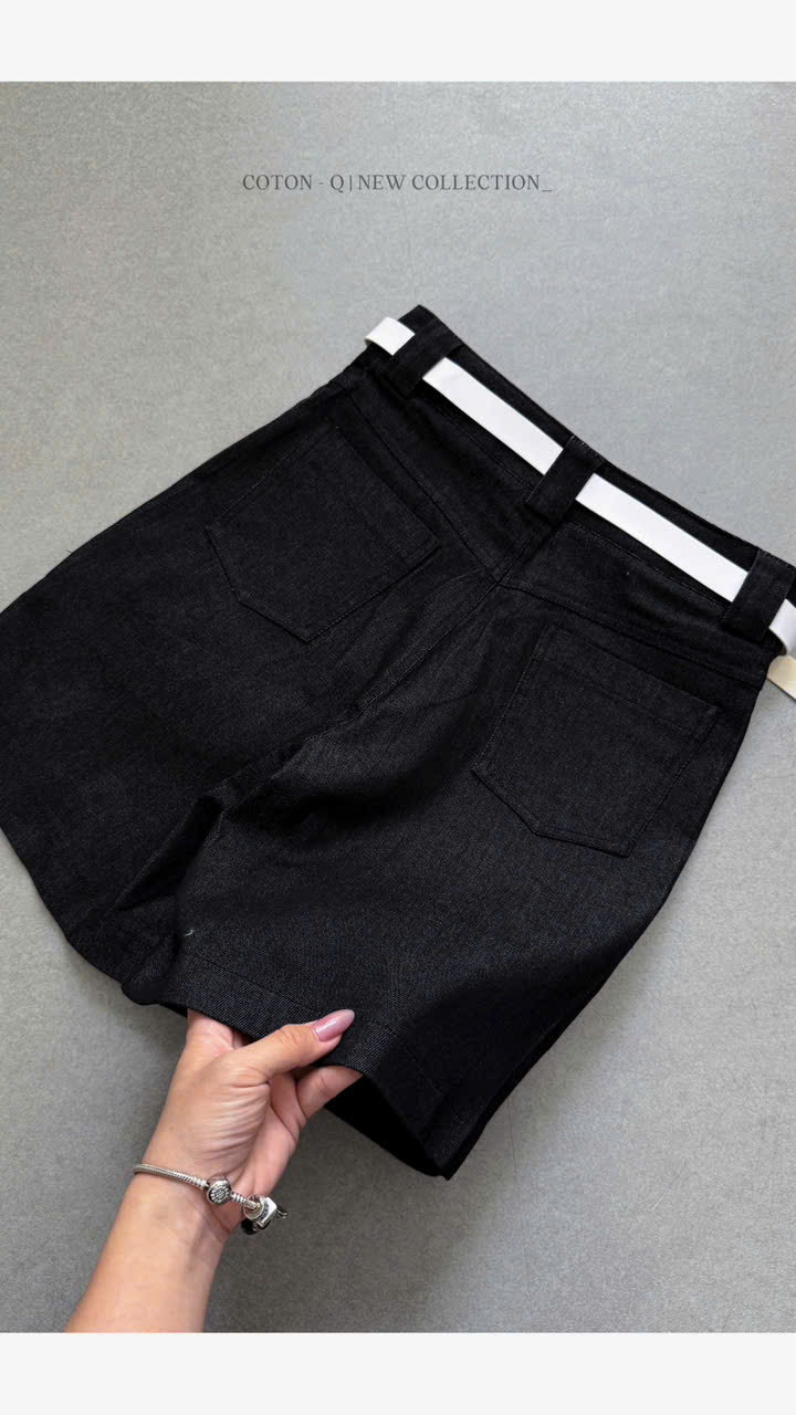 Quần short thêu ngựa kèm belt ( XANH )_thumbnail_25