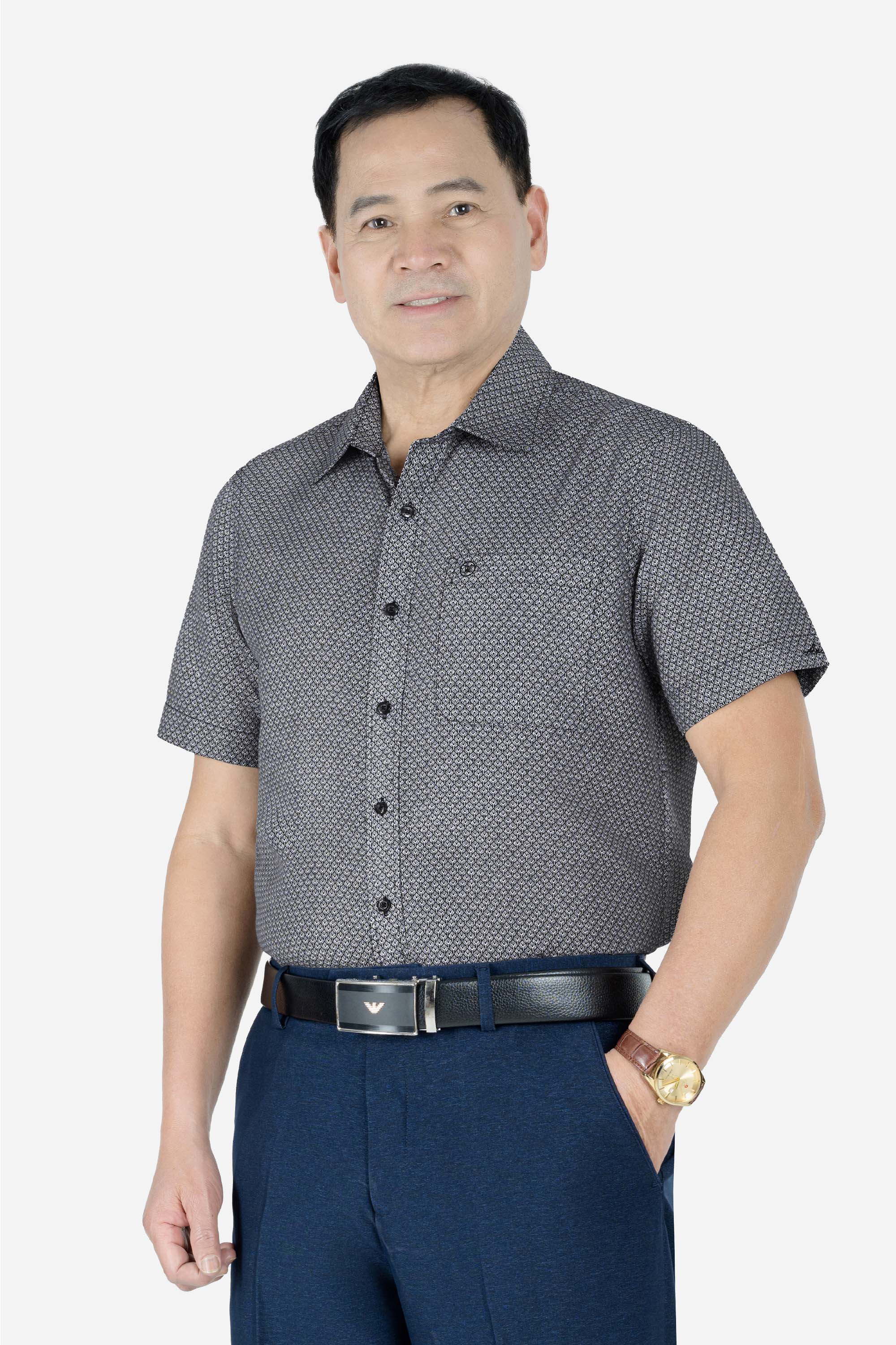 Sơ Mi Họa Tiết Nam Trung Niên ANCHI Chất Liệu Cotton Phom Suông Vạt Ngang Màu Cổ Vịt_thumbnail_41