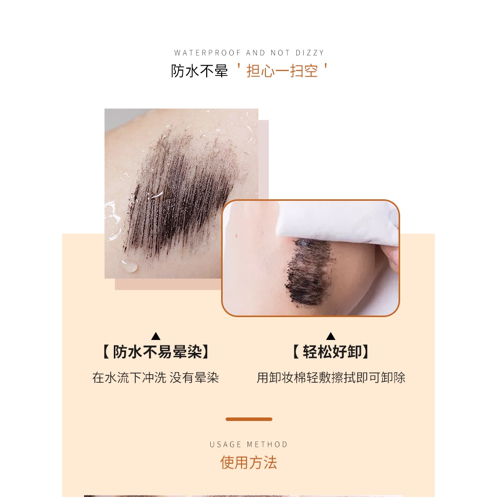 Mascara ROVANCHY R511 - Làm Dài Mi, Cong Tự Nhiên, Công Thức Nhanh Khô - Màu Đen 8g_thumbnail_6