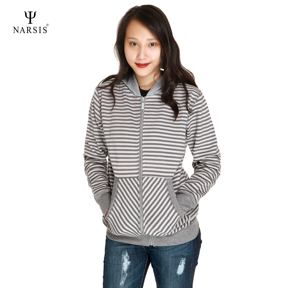 ÁO THU ĐÔNG NỮ L4024 NARSIS CHẤT LIỆU THOÁNG MÁT, DỄ CHỊU, THOẢI MÁI CẢ NGÀY, DỄ VẬN ĐỘNG