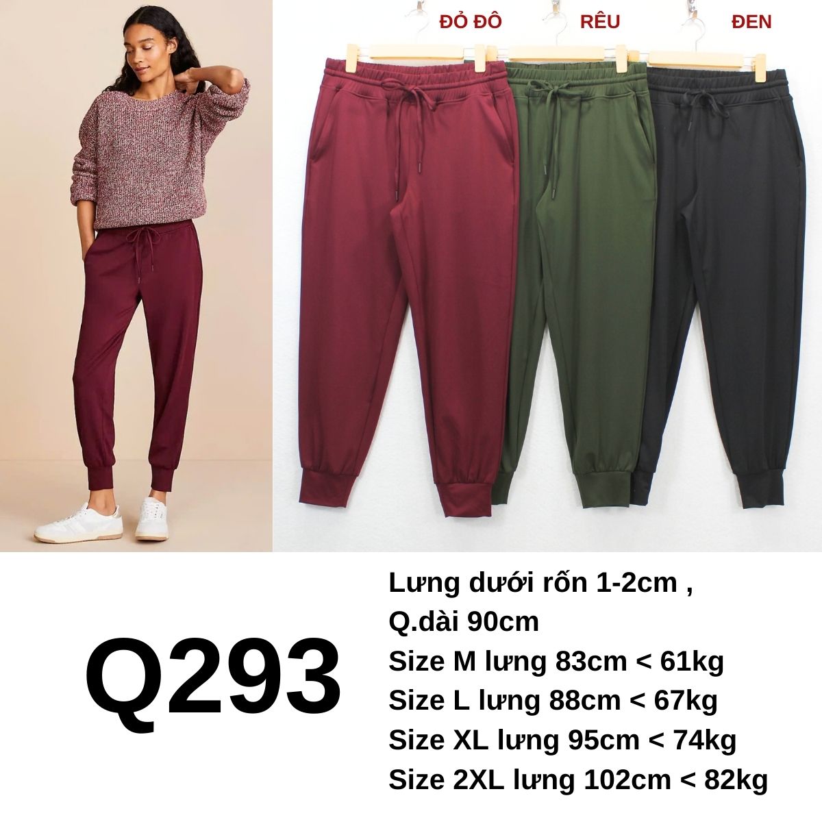 Q293 - QUẦN JOGGER