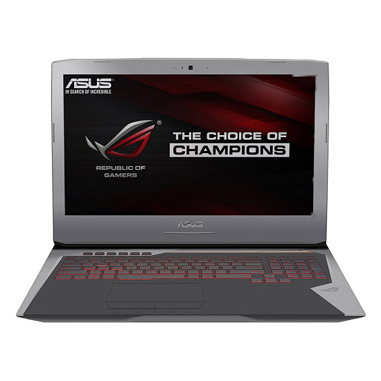 Laptop Asus Rog G752VS-BA263 – Core i7-7700HQ/Freedos (17.3 inch) – Xám – Hàng Chính Hãng
