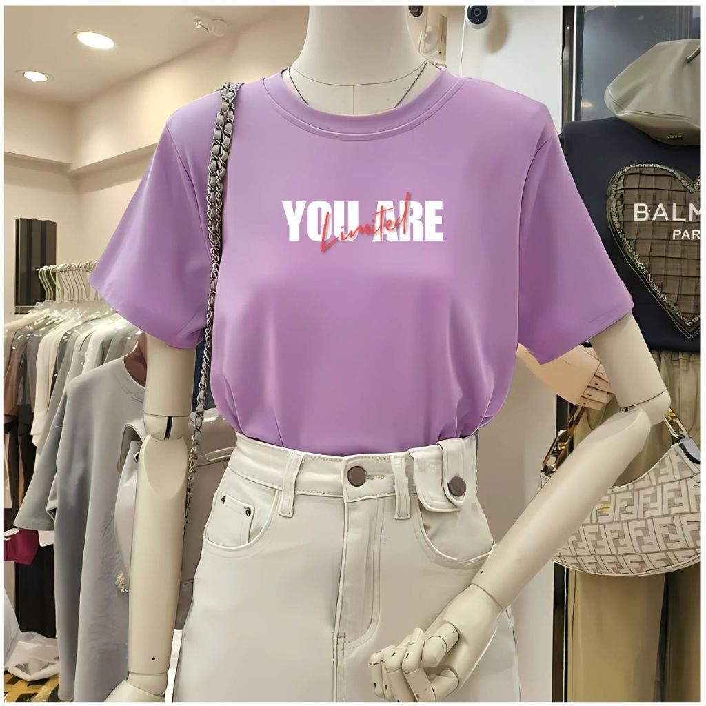 [Form Rộng] Áo phông nữ 𝐋𝐎𝐙𝐀 màu tím in hình chất liệu cotton co giãn 4 chiều - Mã G0276_thumbnail_8