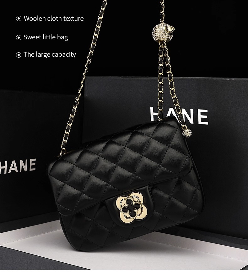 Túi Xách Nữ Hane ARI Khóa Hoa