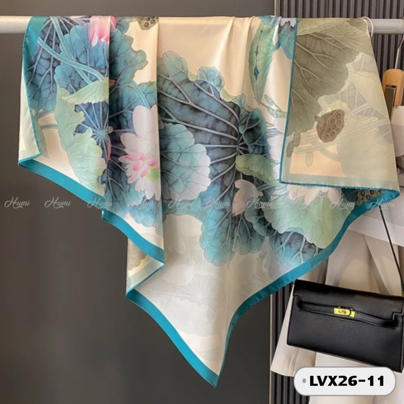 KHĂN LỤA VUÔNG 2 MẶT 90X90CM (LVX26-11)