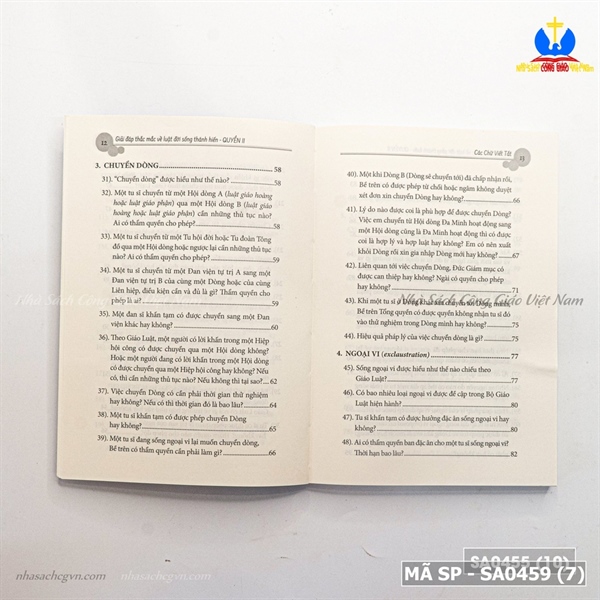 Giải đáp thắc mắc về luật đời sống thánh hiến Tập 2 ✔_thumbnail_4