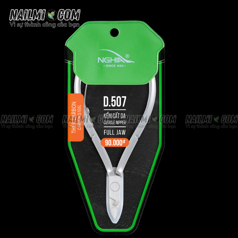 Kềm cắt da Kềm Nghĩa thép chuyên dụng D.507 Thép carbon, an toàn cho người dùng