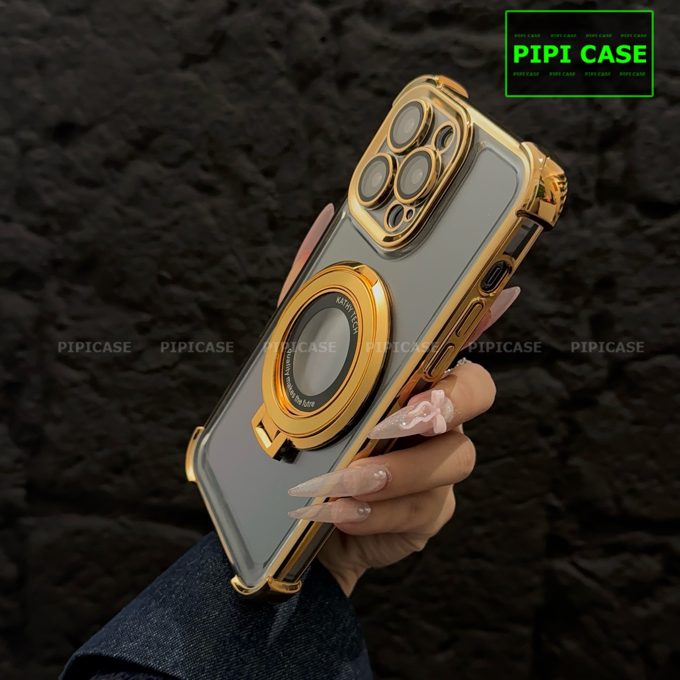 Ốp Lưng iPhone 15 Pro - Ven - Vàng_thumbnail_13