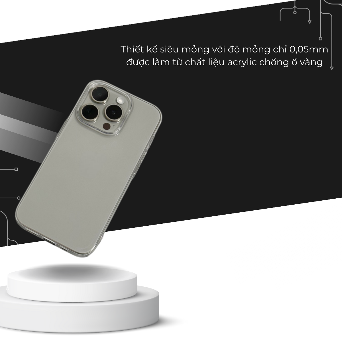 Ốp lưng ip X-17 trong suốt siêu mỏng khoe màu máy,bảo vệ toàn diện_thumbnail_2