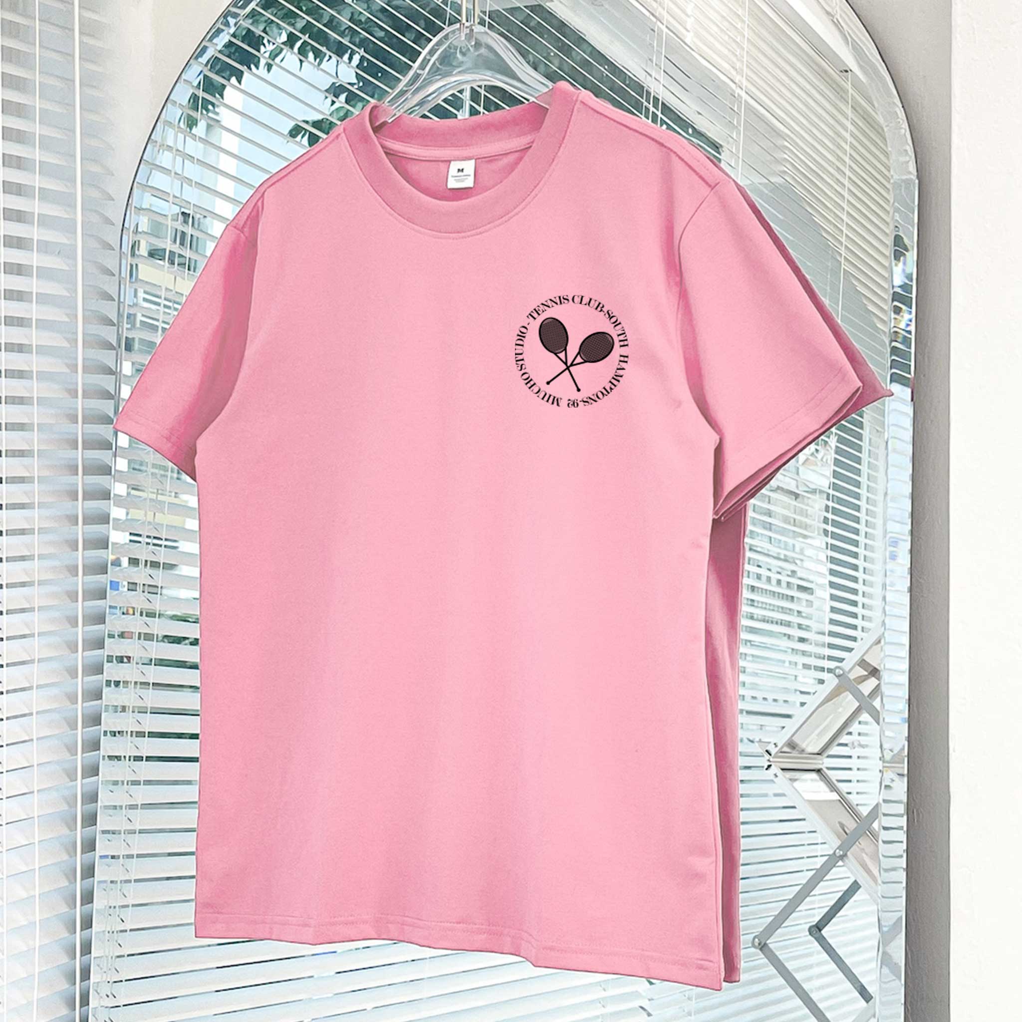 Áo thun nữ form vừa regular nhiều màu sắc ARD1487 Miucho Chic vải cotton cổ tròn in basic_thumbnail_7