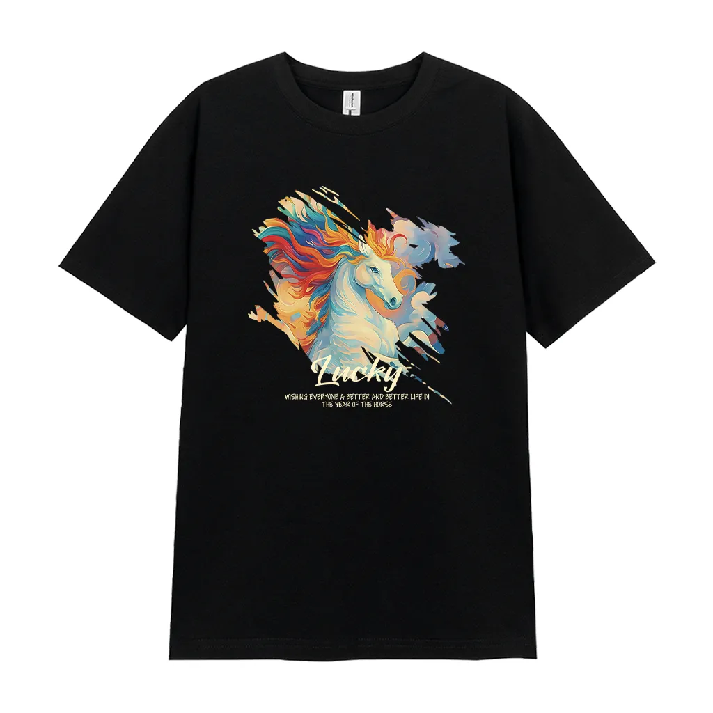 Áo thun Tết Bính Ngọ Lucky Miucho Chic vải cotton thoáng mát form vừa tôn dáng 3016_thumbnail_7