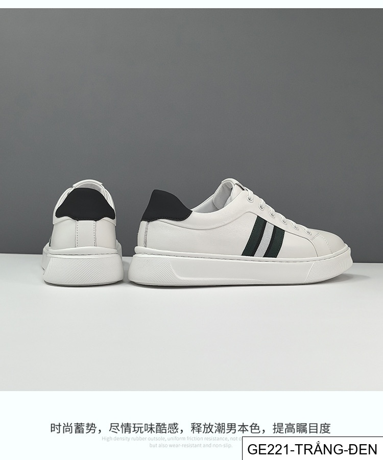 GE221 - Giày thể thao nam da thật giày thường ngày cao cấp dễ phối hợp thời trang nam giày nam ga châu Âu sang trọng nhẹ nhàng xỏ chân lười_thumbnail_5