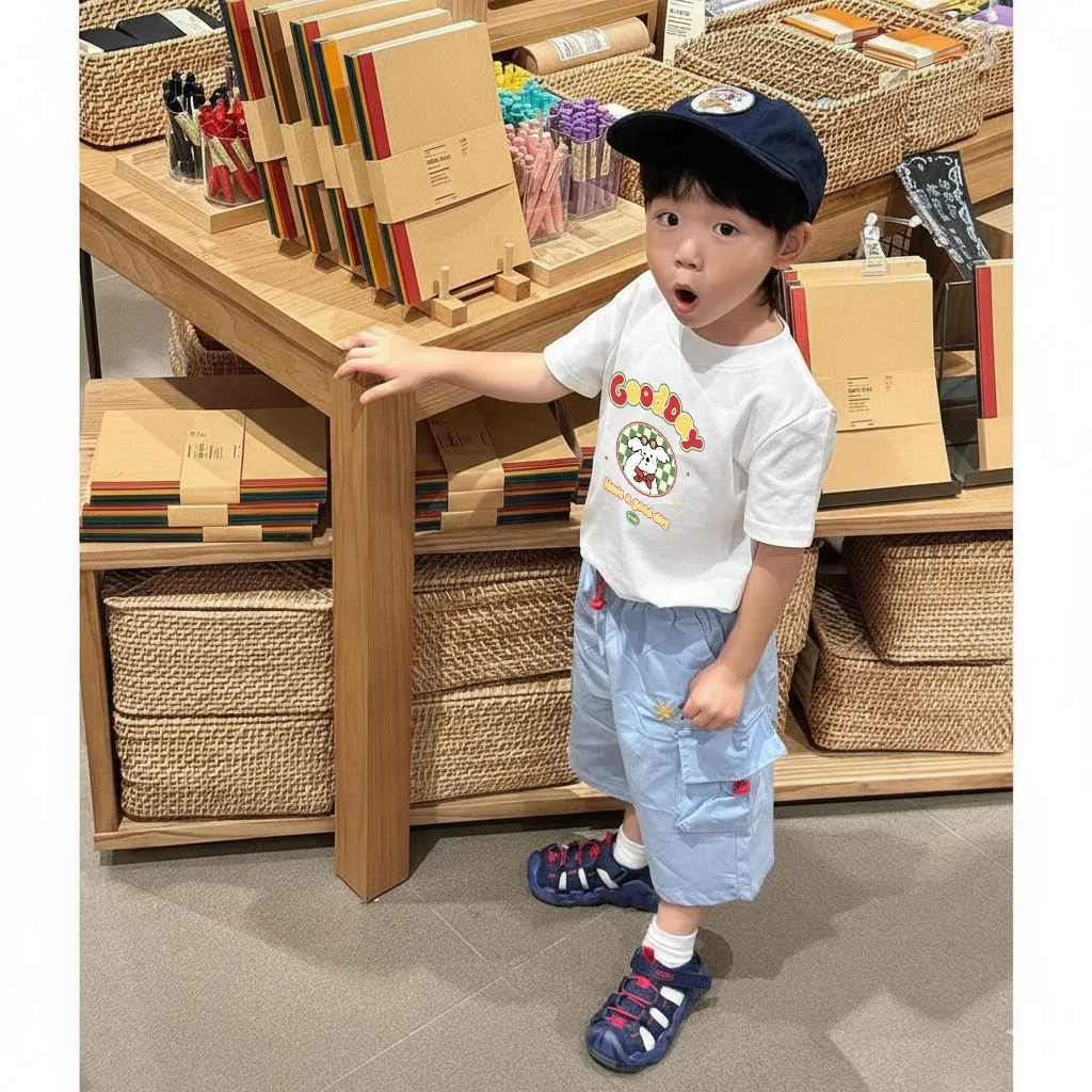 Áo thun kid hình cún đáng yêu Kado vải cotton thoáng mát dày dặn đủ size nhiều màu 2940_thumbnail_5