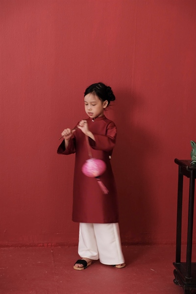 Áo dài Tiểu Liên Hoa Bé Gái '24