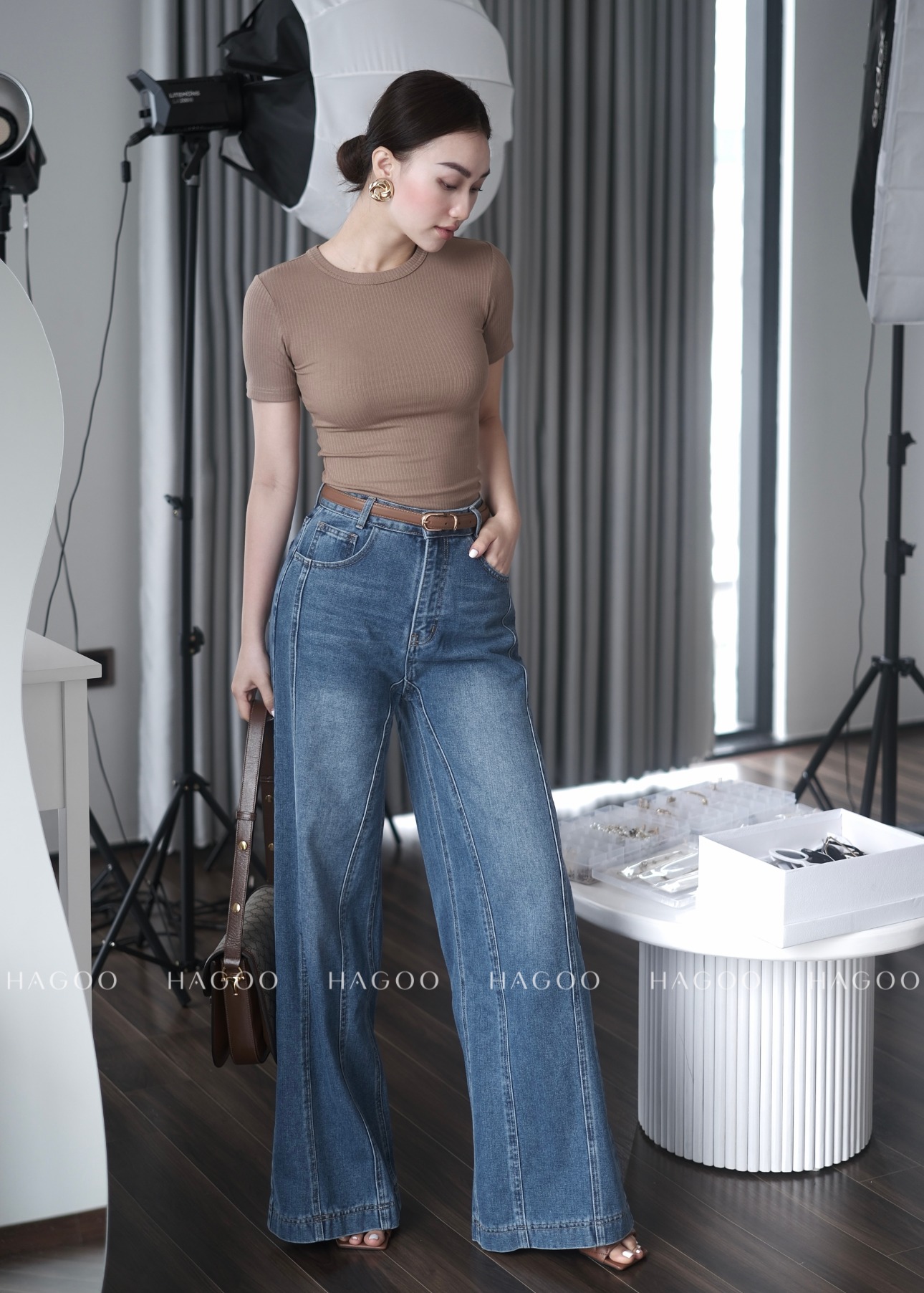 สีน้ำตาล