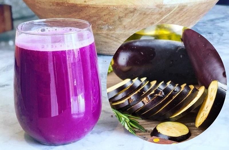 NƯỚC ÉP CÀ TÍM- THANH NHIỆT, LỢI TIỂU