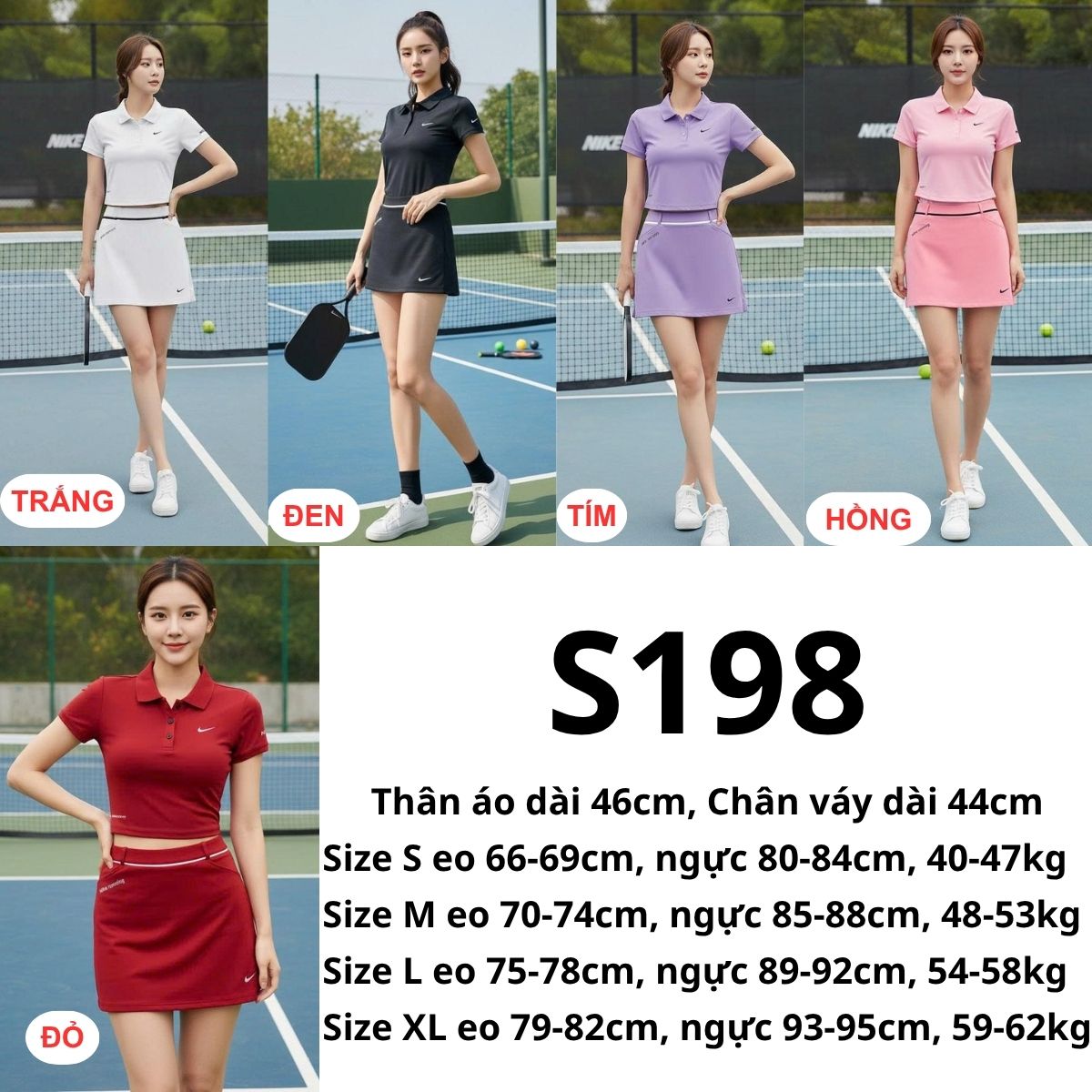 S198 SÉT THỂ THAO N.K