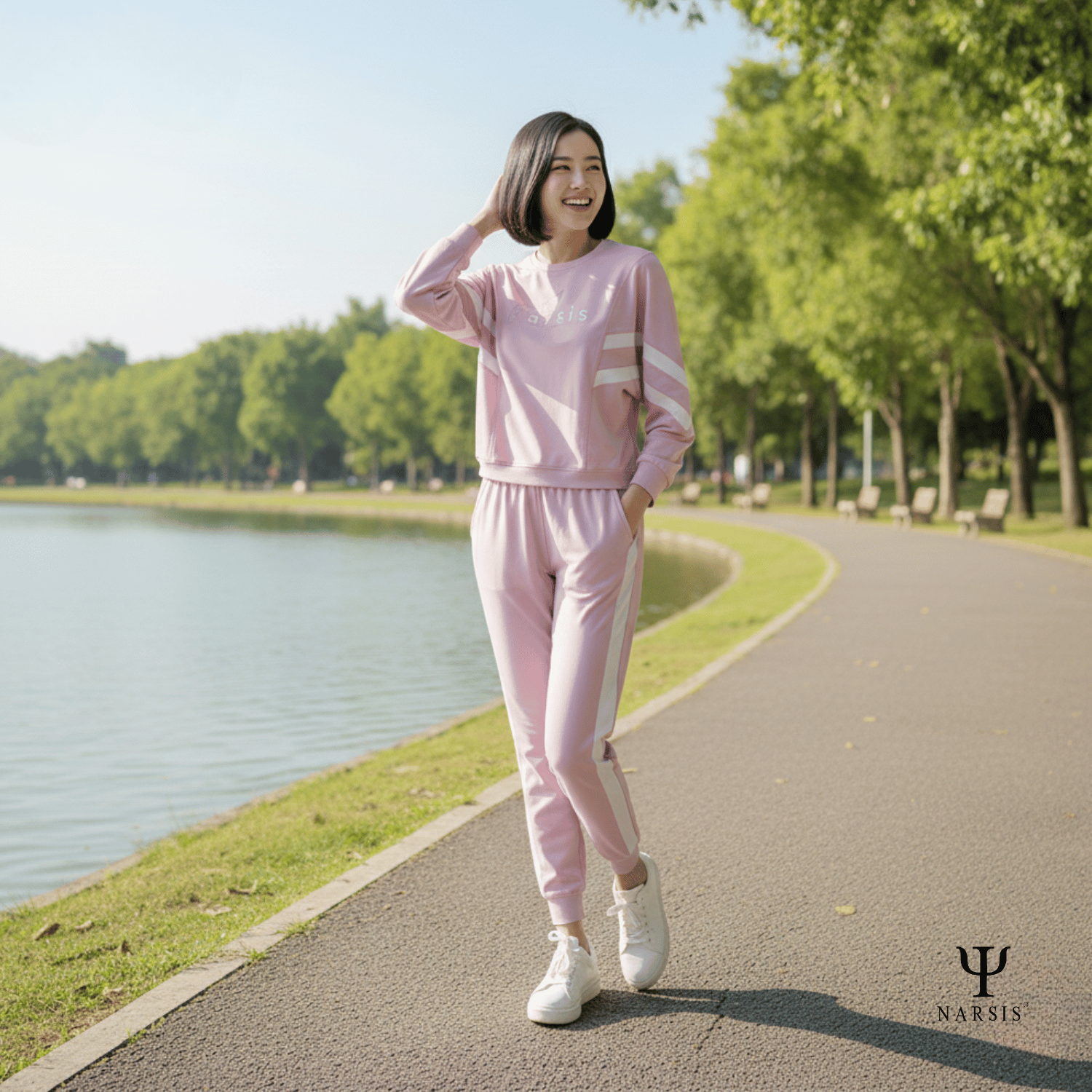 BỘ THU ĐÔNG NỮ M0020 NARSIS VẢI NỈ ẤM ÁP, MỀM MẠI, THÍCH HỢP MÙA ĐÔNG, GIỮ NHIỆT TỐT_thumbnail_6