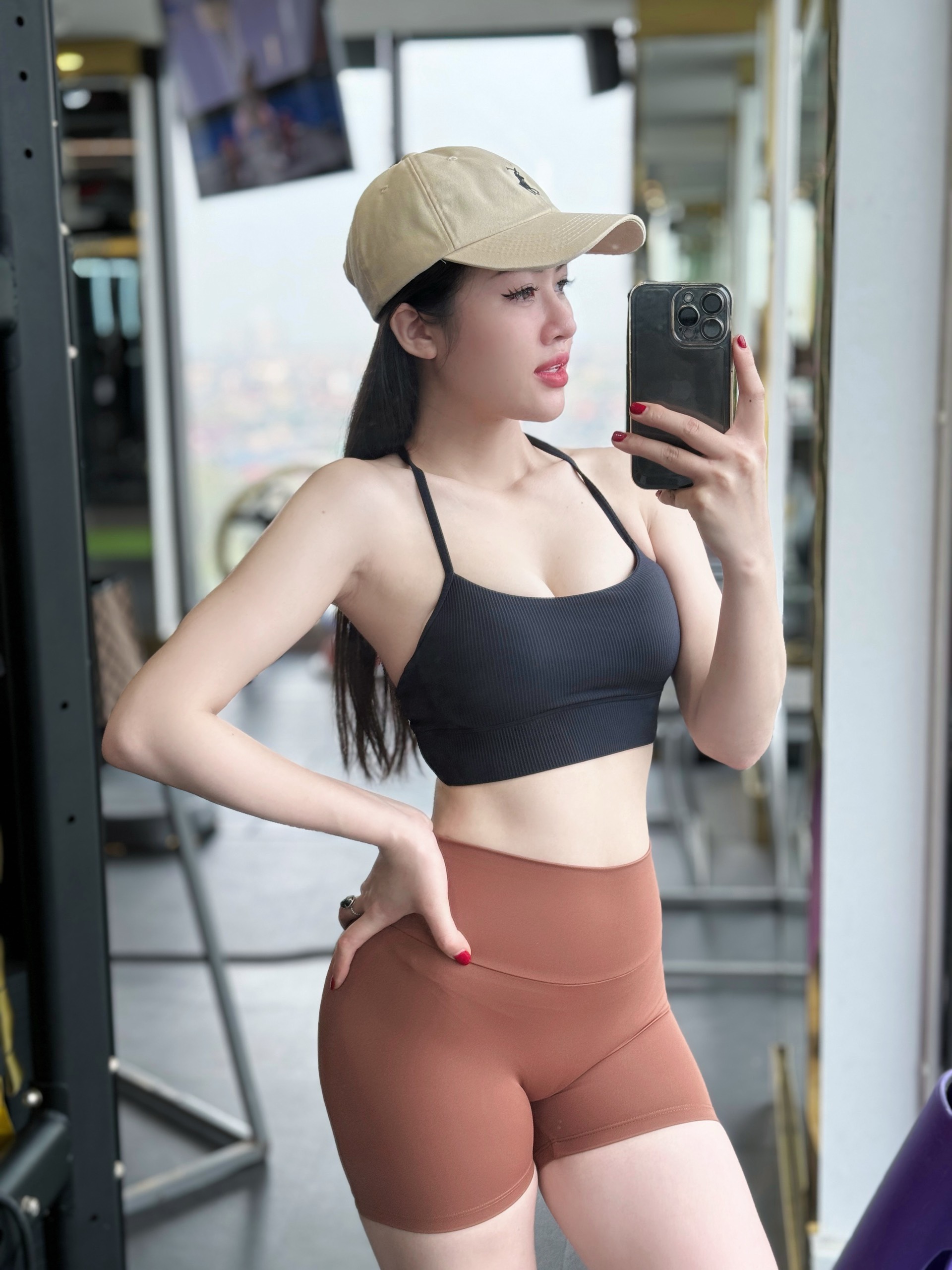 Quần Đùi Thể Thao LuLu Chun Mông, Dáng Ôm Body_thumbnail_25