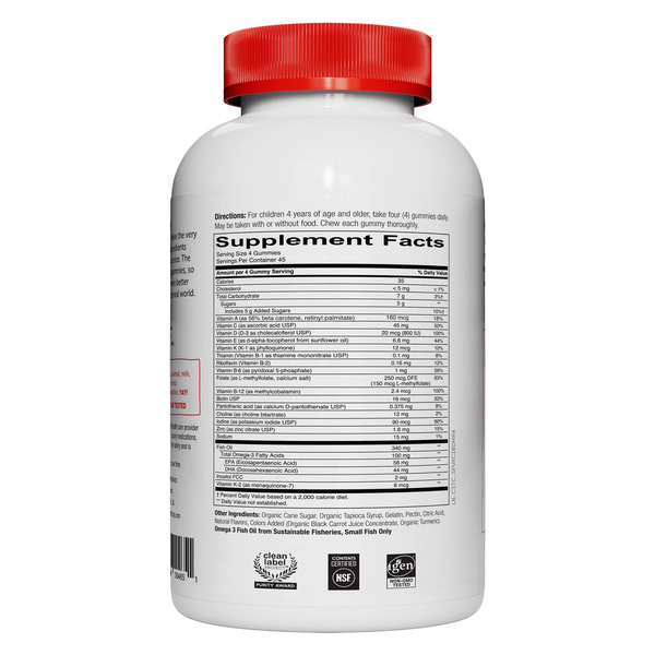 Kẹo Dẻo Vitamin Tổng Hợp SmartyPants Daily Gummy Multivitamin – Hộp 180 Viên_thumbnail_3