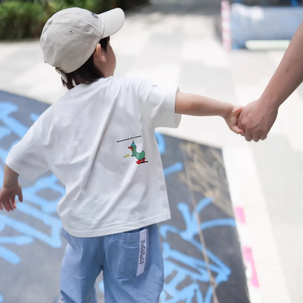 Áo thun kid hoạt hình dễ thương tay ngắn cổ tròn 2533 Miucho Kid vải cotton thoáng mát cho bé_thumbnail_5