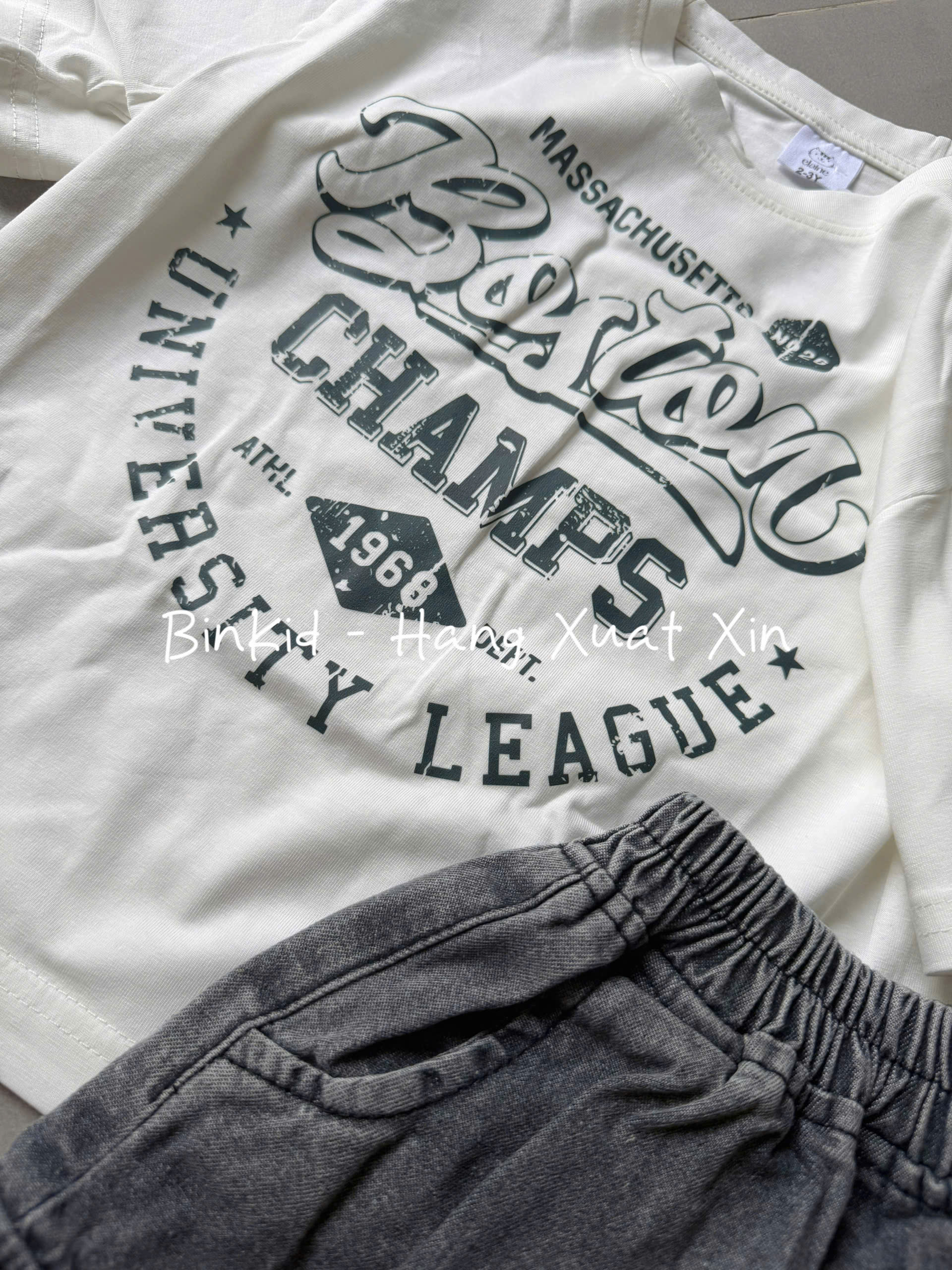 S57 SET BỘ ÁO TRẮNG QUẦN XÁM (MUA 2 GIẢM 10K/BỘ)_thumbnail_2