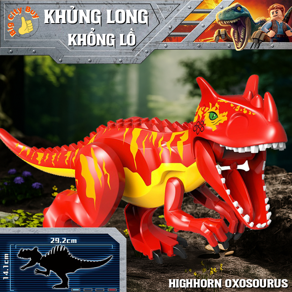 Khủng Long Mô Hình Lắp Ráp T Rex Thằn Lằn Bay Đồ Chơi Khủng Long Bạo Chúa Dinosaur Loại To_thumbnail_0