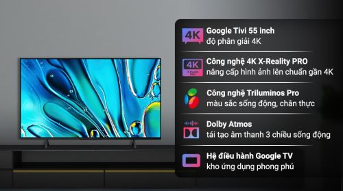 Sony Google TV BRAVIA 3 K-55S30 Mới 2024_thumbnail_1