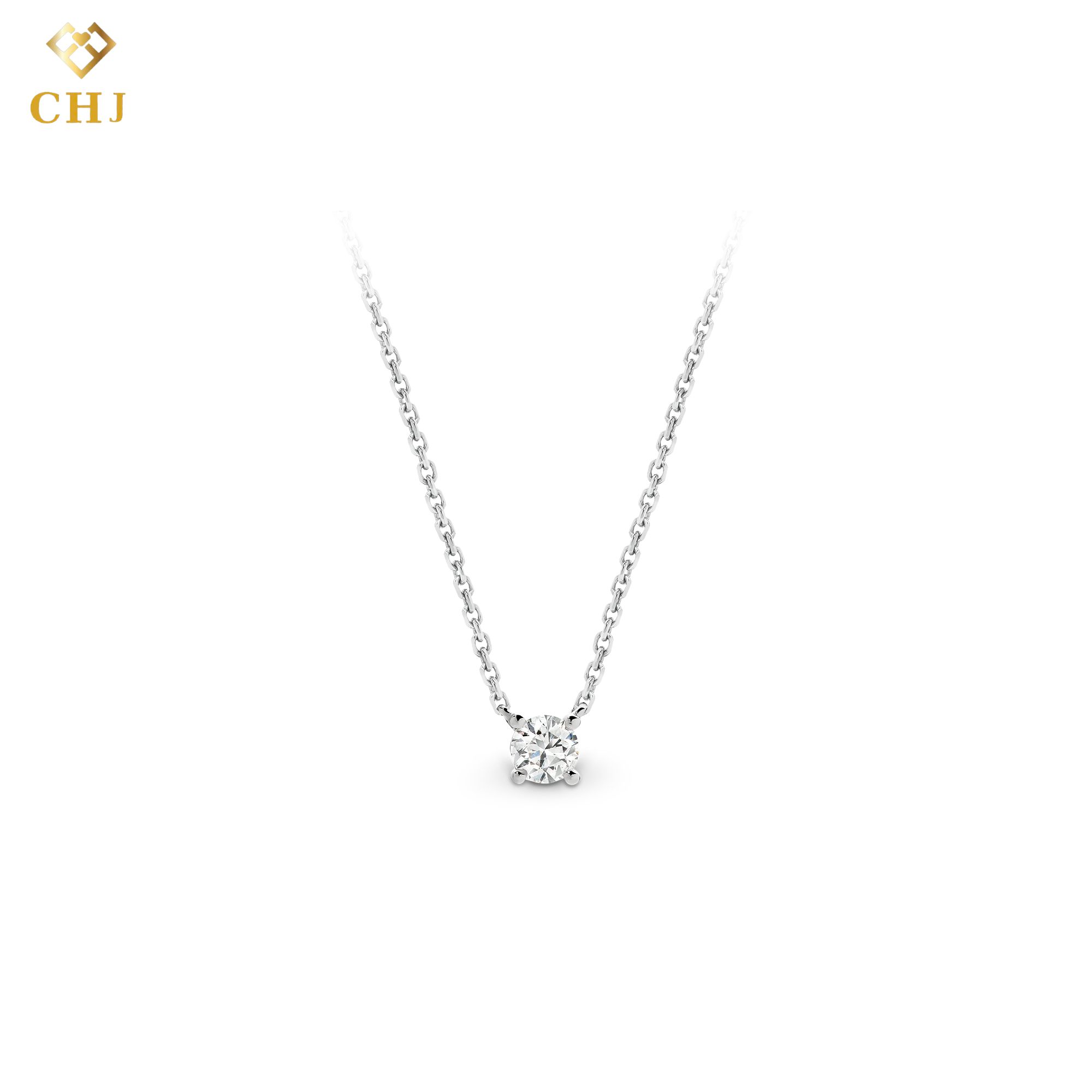 Dây chuyền kim cương Chủ 4ly