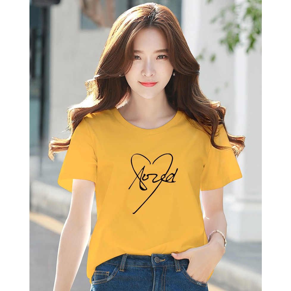 [Form Rộng] Áo thun nữ in chữ 'Auzed' -LOZA RT6523_thumbnail_1