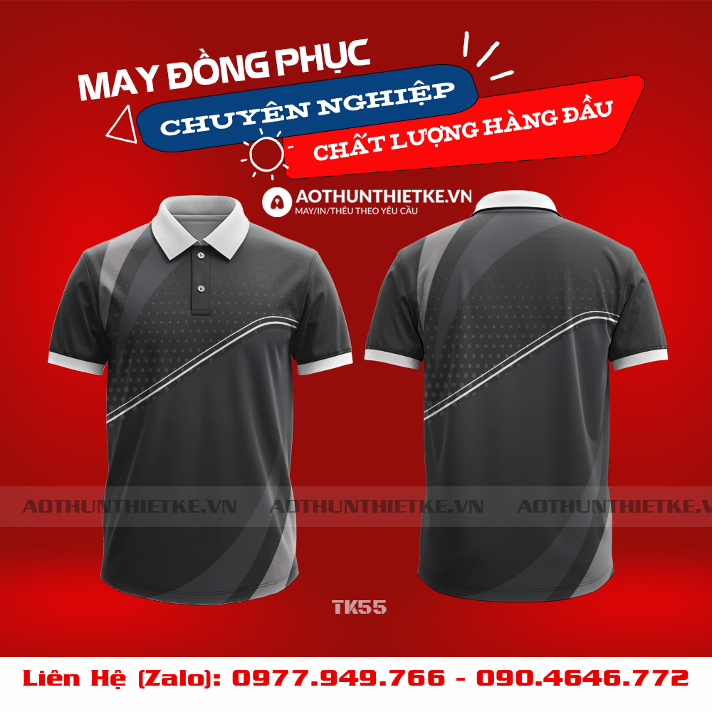 Áo Đồng Phục 3D TK55