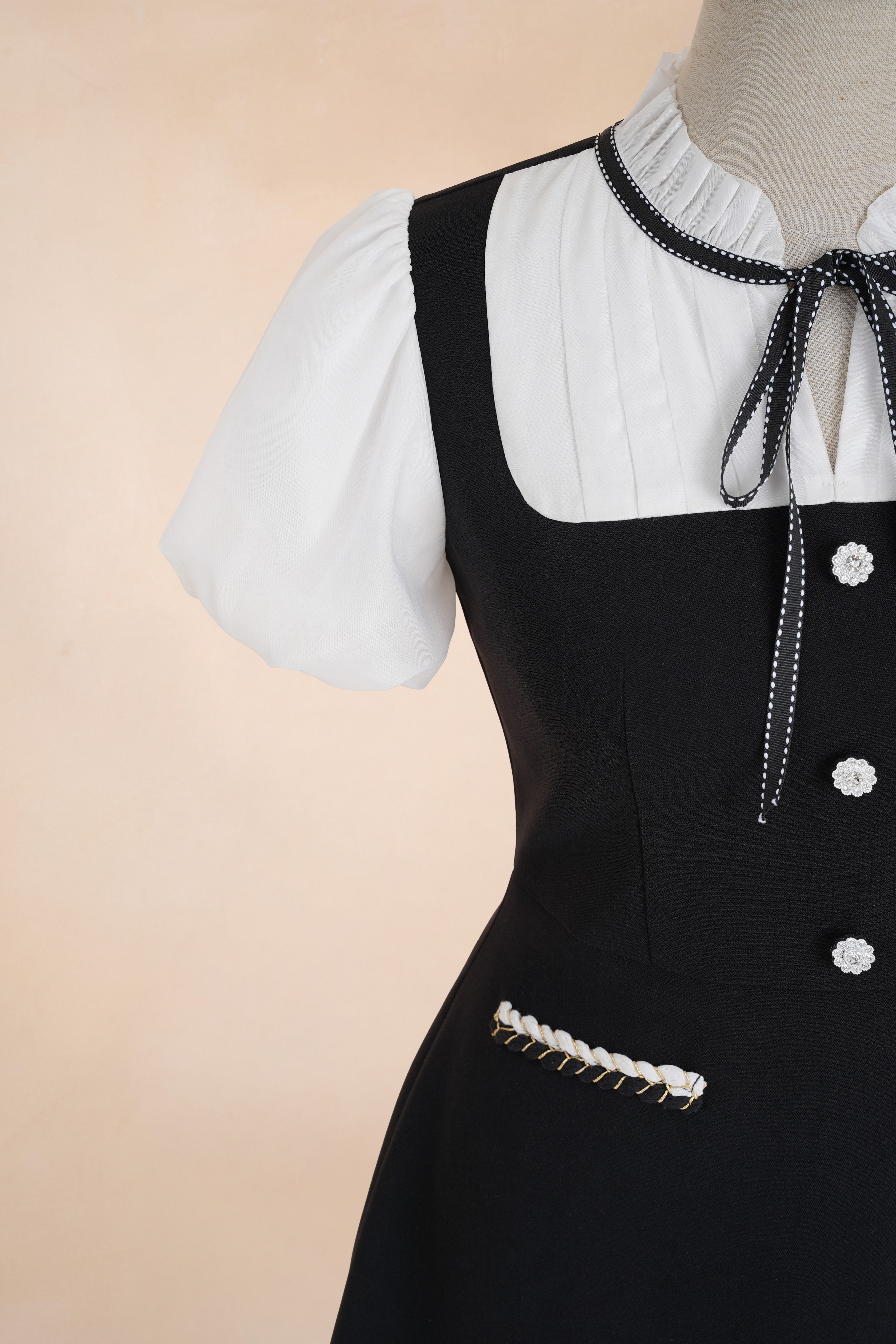 Đầm Chữ A TB Xếp Ly Ngực TT_thumbnail_2