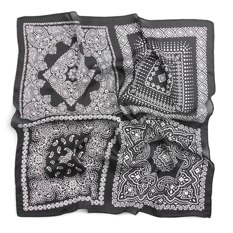 Khăn Lụa Họa Tiết Classy 100% Lụa_thumbnail_4