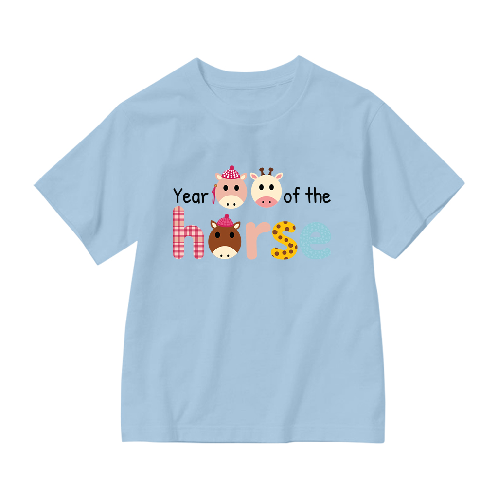 Áo thun bé gái Kado vải cotton thoáng mát mềm mại cổ tròn in chữ phối màu 2956_thumbnail_10