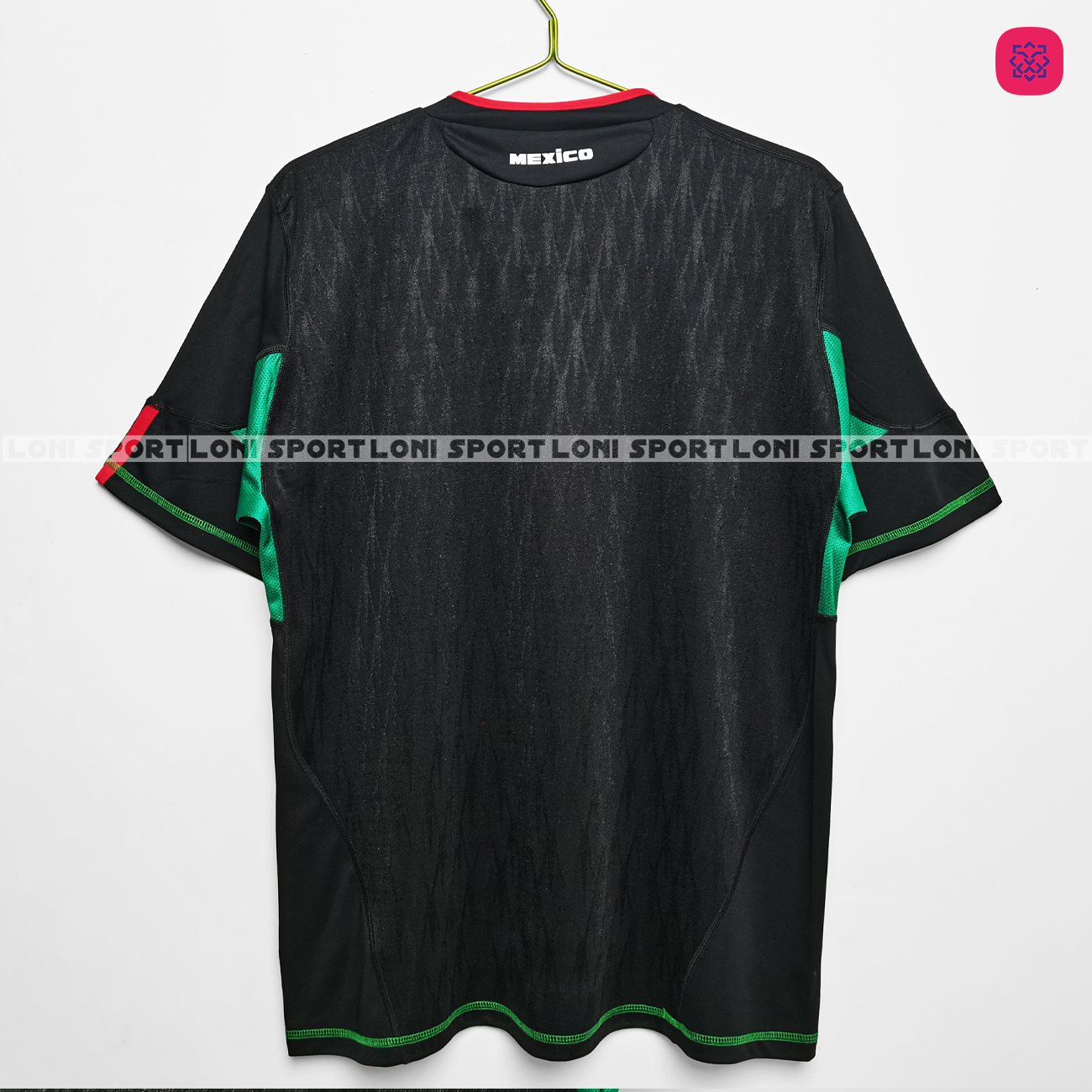 Áo Retro Mexico sân khách đen 2010_thumbnail_1