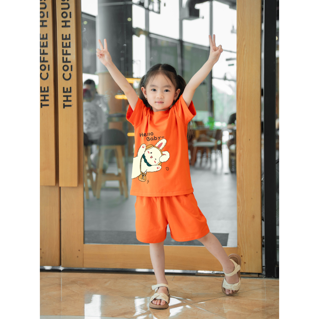 Bộ quần áo bé gái in hình nhiều mẫu - Loza G0171_thumbnail_1