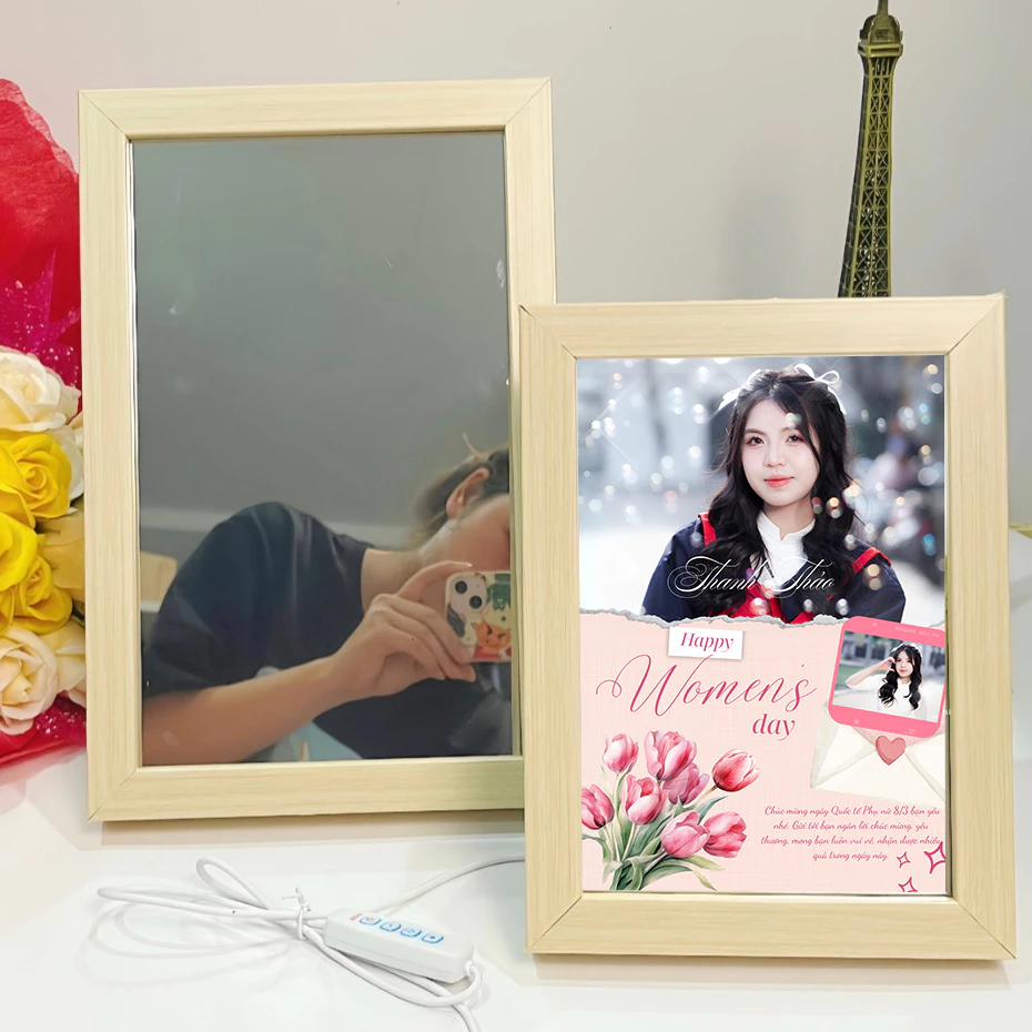 Tranh gương in hình