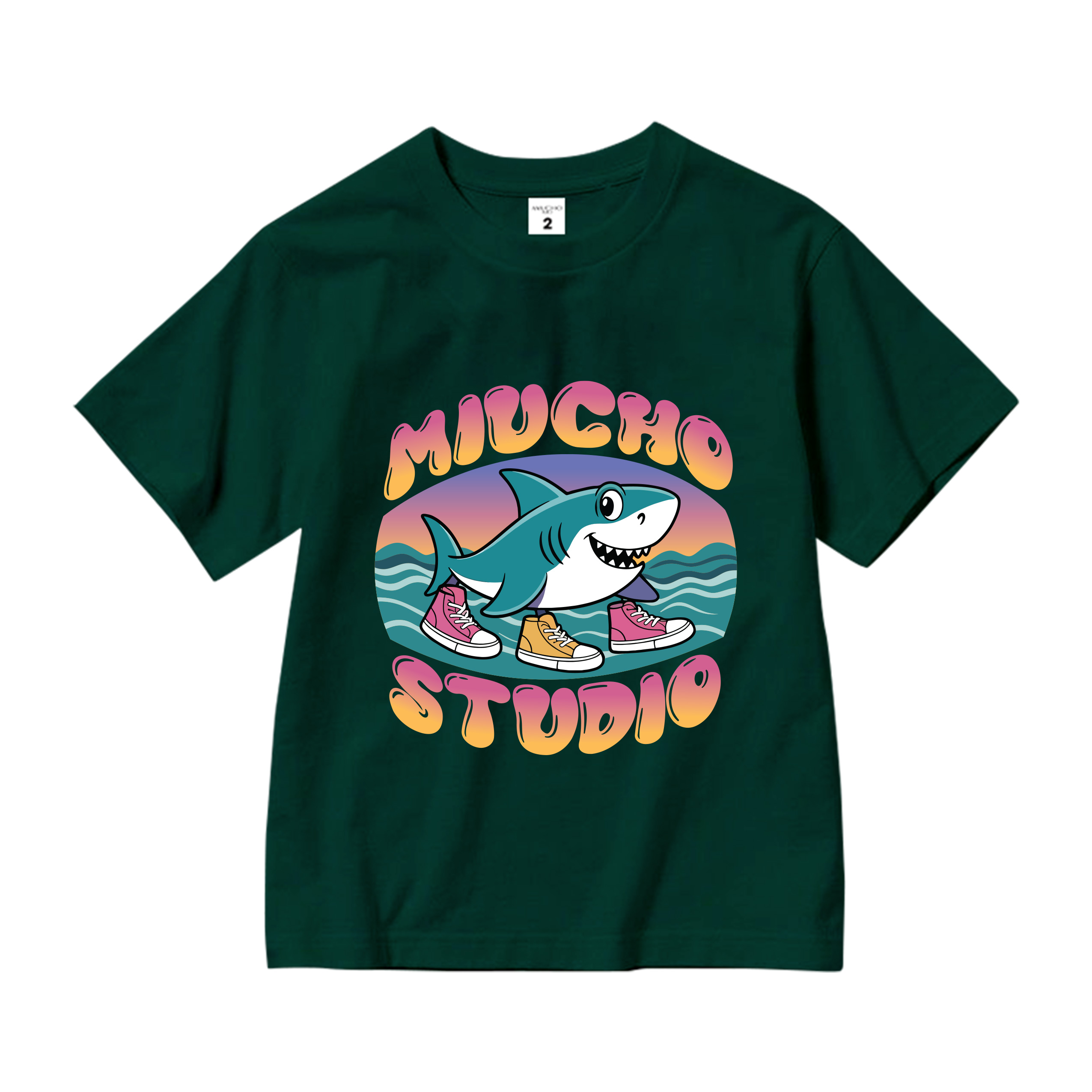 Áo thun cho bé AED2406 Miucho Kid phong cách đường phố vải cotton thoáng mát in mix_thumbnail_9