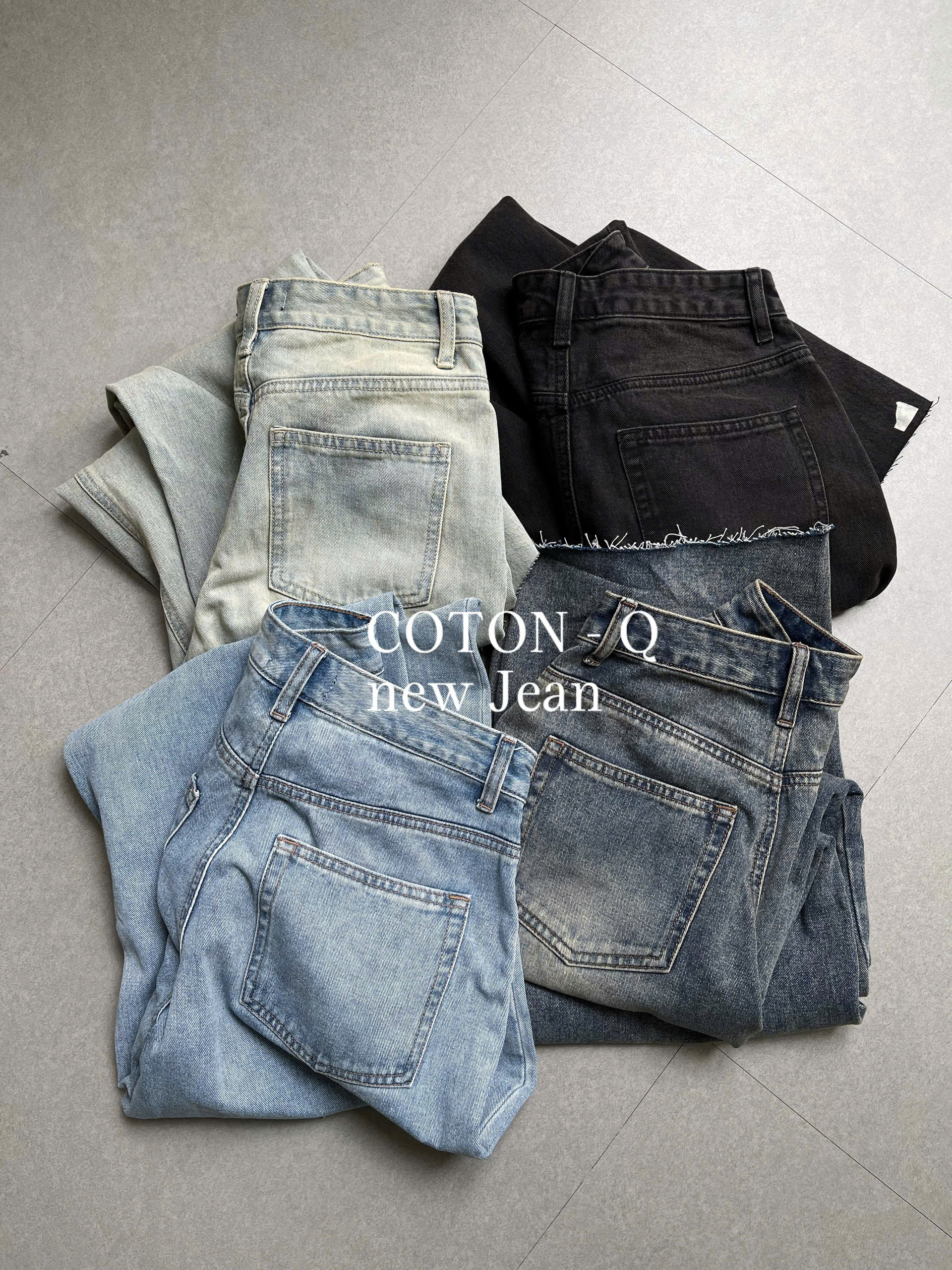 Quần jean suông xuất hàn ( KHÓI )_thumbnail_6