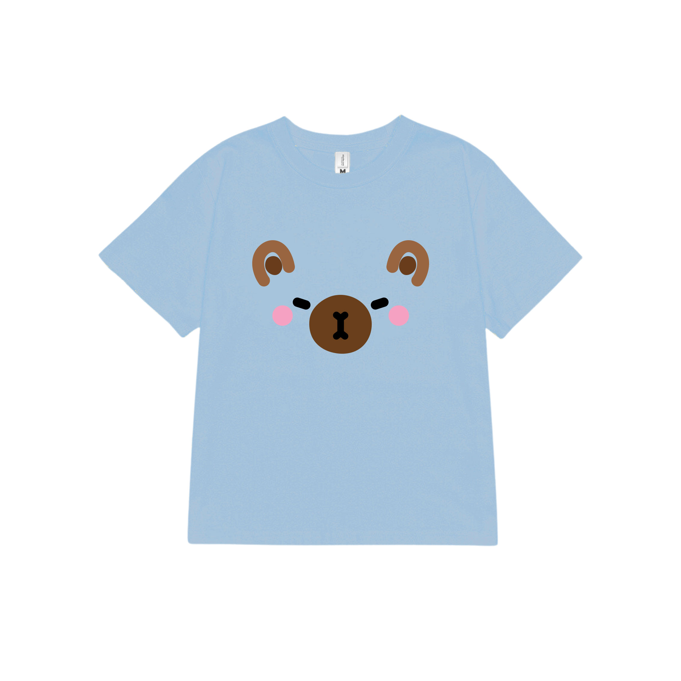 Áo Thun baby tee nhiều màu form ôm ABD1384 Miucho vải cotton co giãn in mix_thumbnail_19