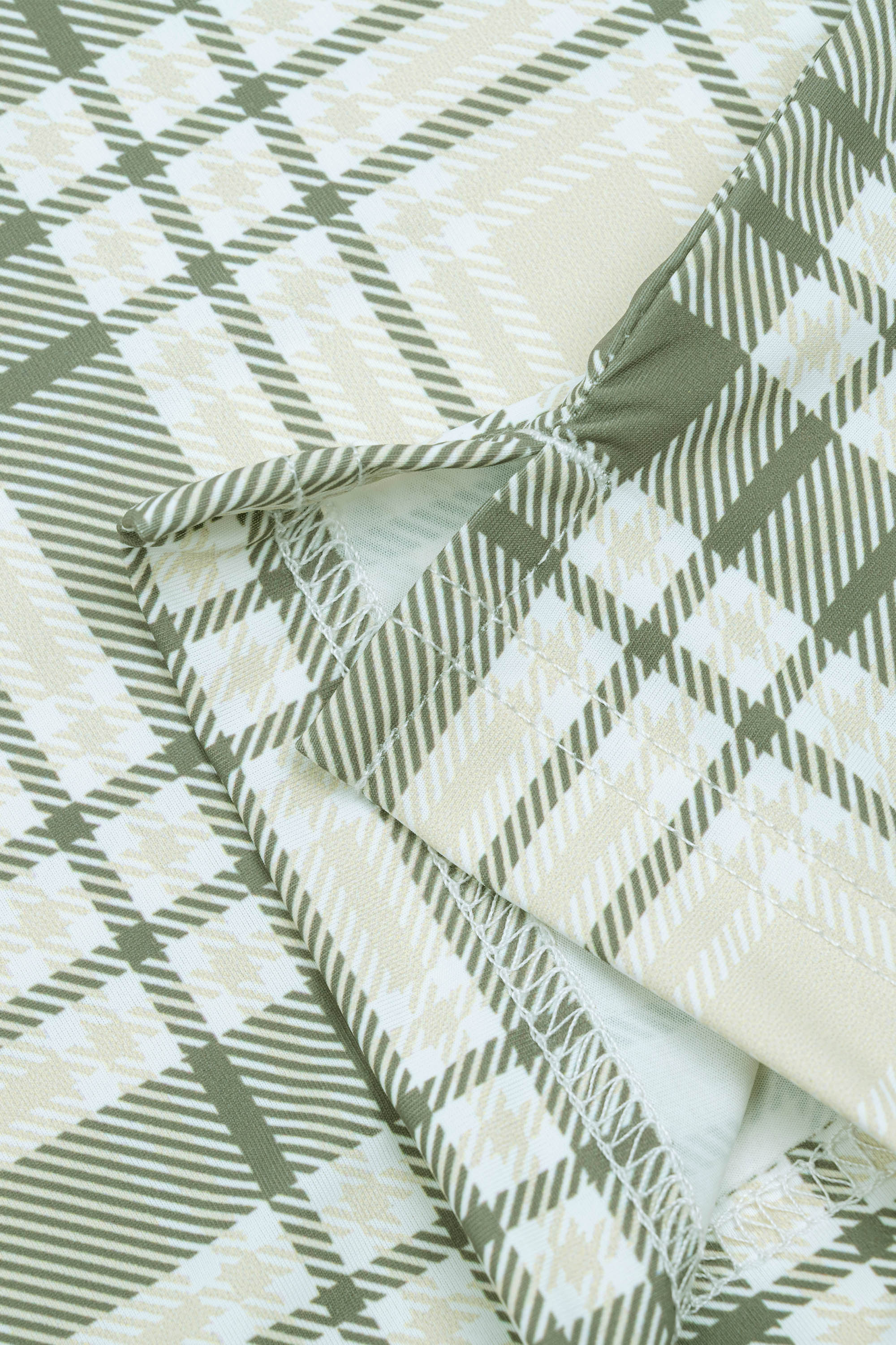 Áo Polo Kẻ Nam Trung Niên ANCHI Chất Liệu Cotton Mĩ Cao Cấp Phom Suông Vạt Ngang Màu Rêu Nhạt_thumbnail_28