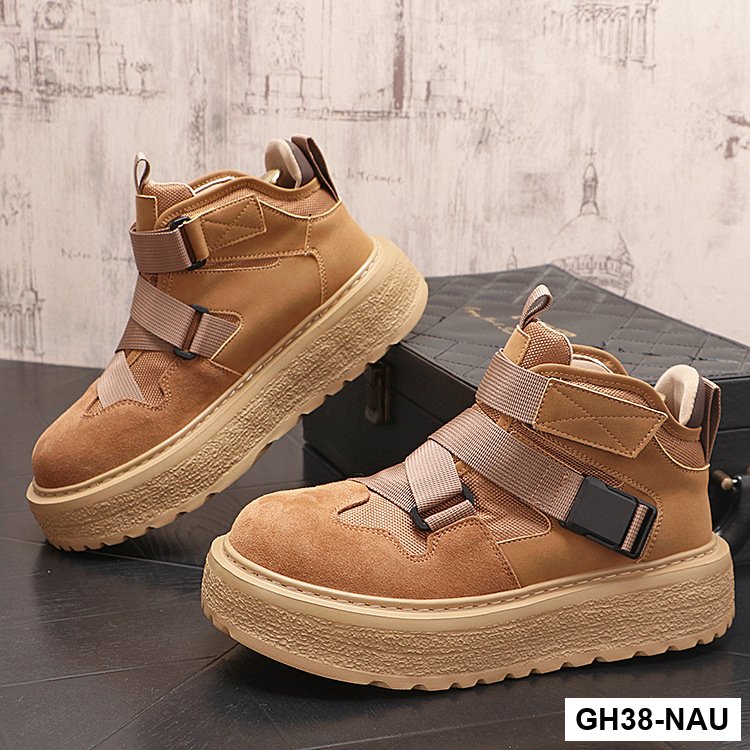 GH38 - Giày bốt nam cổ cao ấm áp Velcro_thumbnail_10