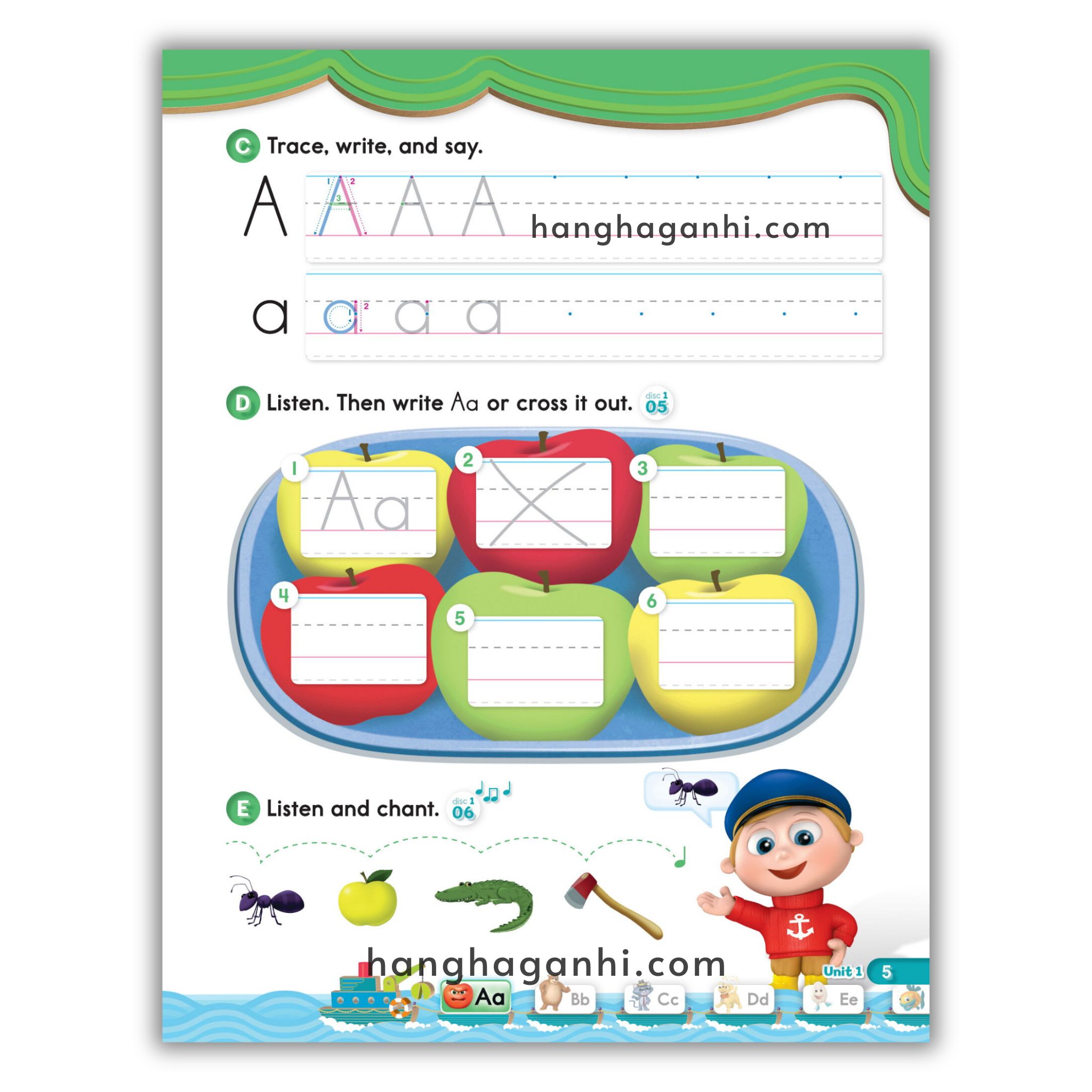 Oxford Phonics World level 1 ( SB-WB) – Tặng kèm File nghe và video_thumbnail_15