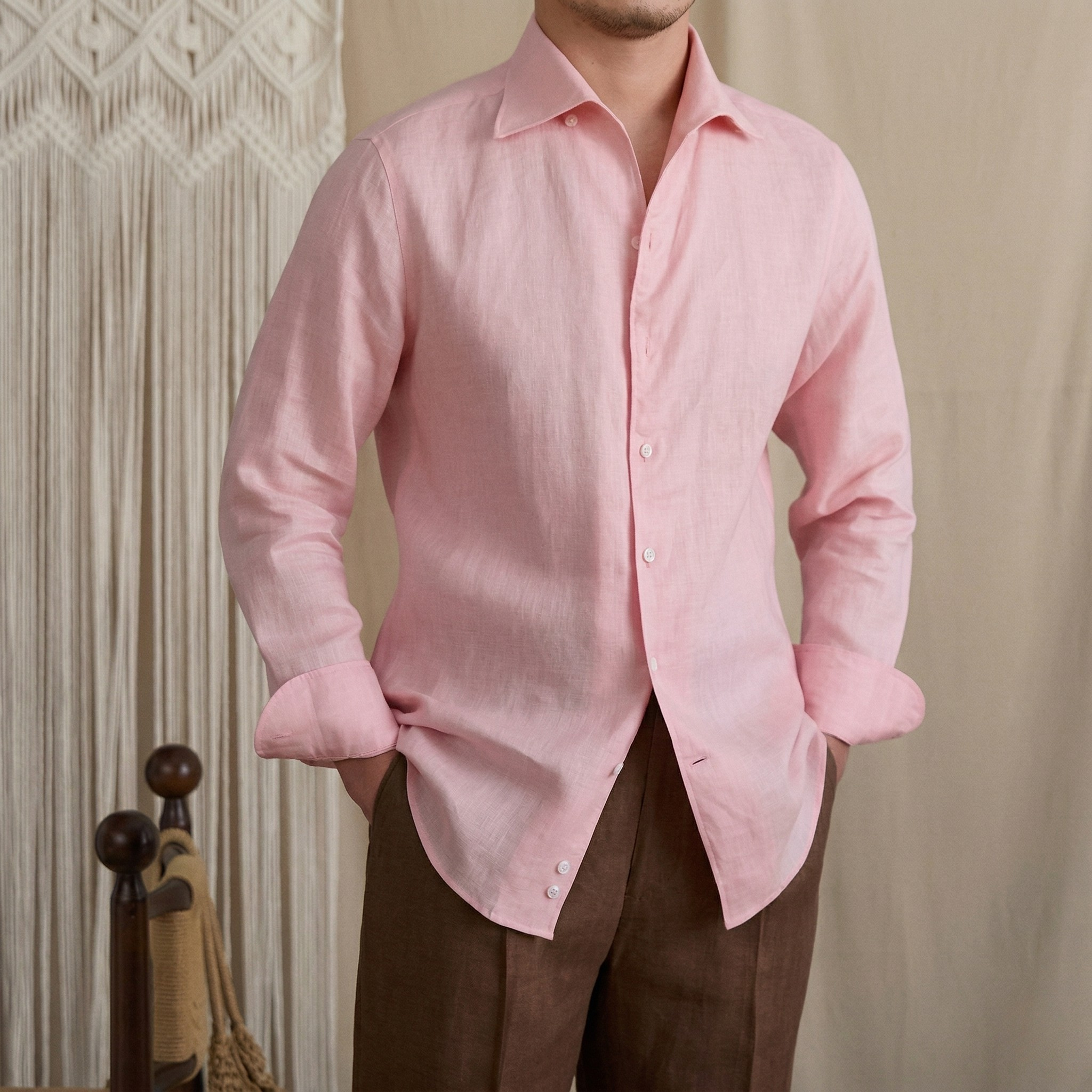 Sơ Mi Linen Cổ Button Down Ẩn Season 2_thumbnail_11