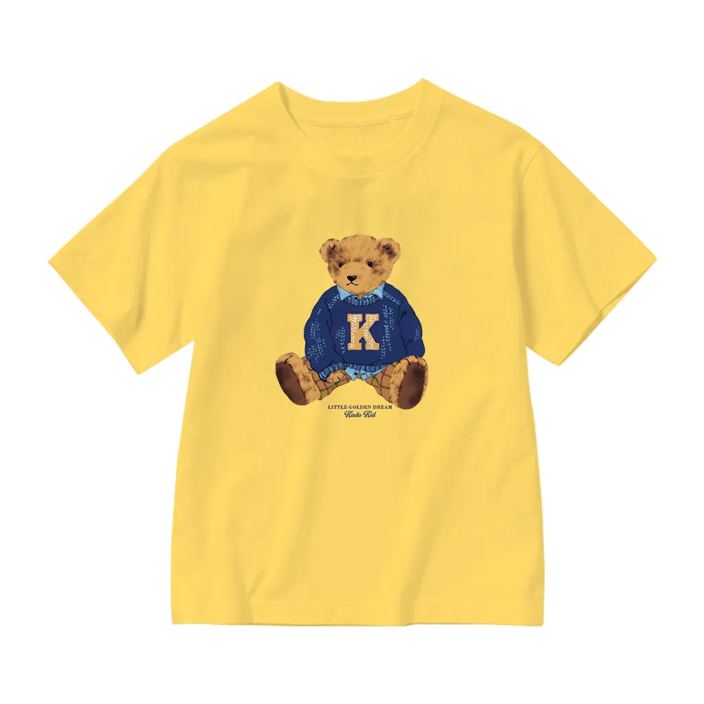 Áo thun bé trai bé gái Kado Teddy form rộng 3411_thumbnail_0